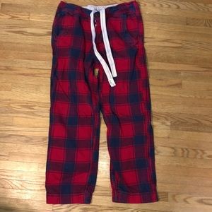 Abercrombie lounge pants. Sz Small. Red & Navy plaid.